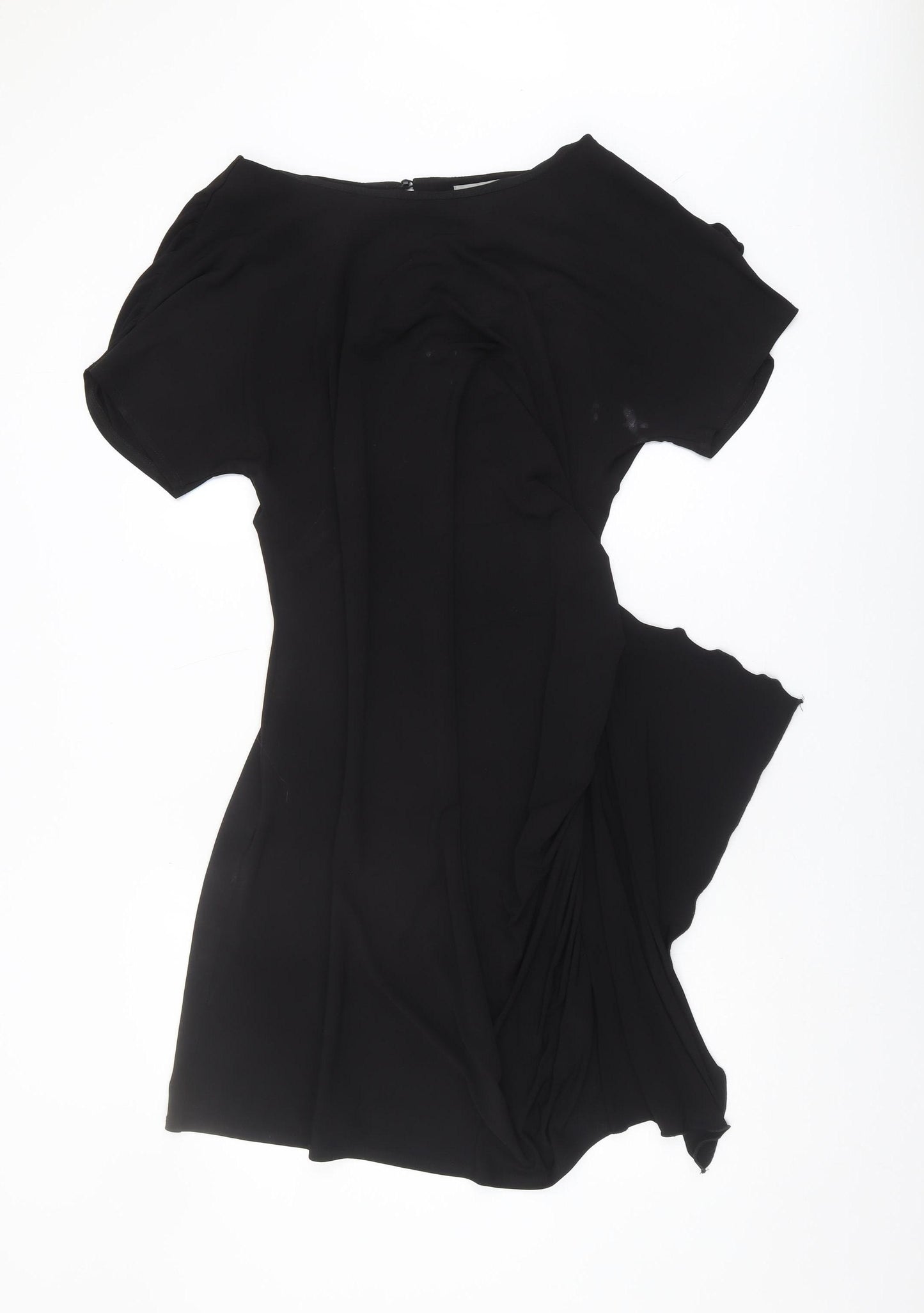 Wallis Black Dress, Women's Size 16, Short Sleeve, Elegant