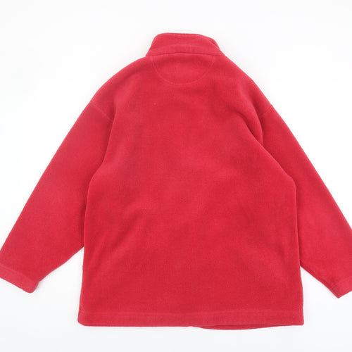 Arctic Storm Men's Red Fleece Jacket - Medium