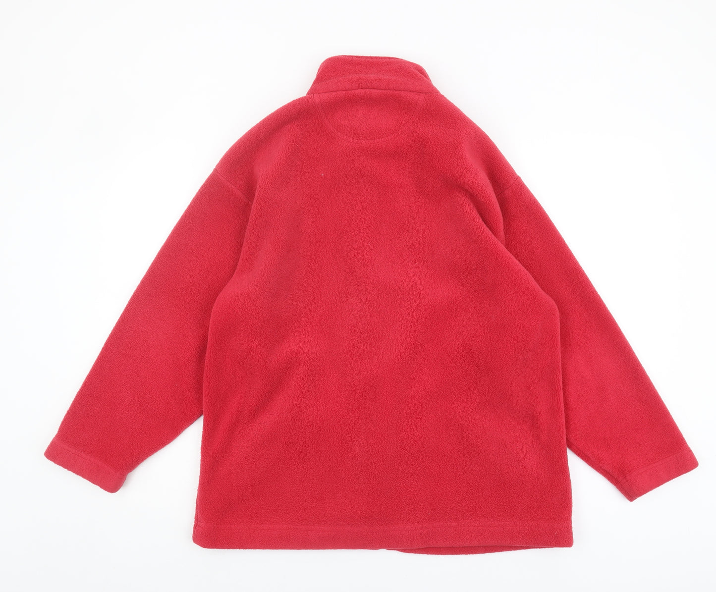 Arctic Storm Men's Red Fleece Jacket - Medium