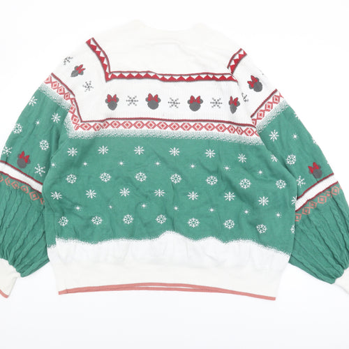 Next Women’s Multicoloured Mickey Mouse Christmas Jumper XL