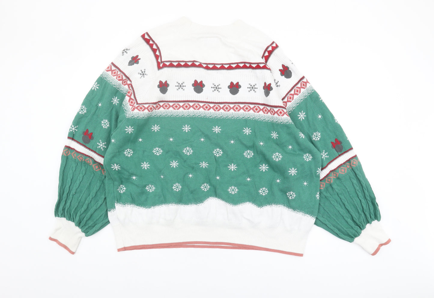Next Women’s Multicoloured Mickey Mouse Christmas Jumper XL