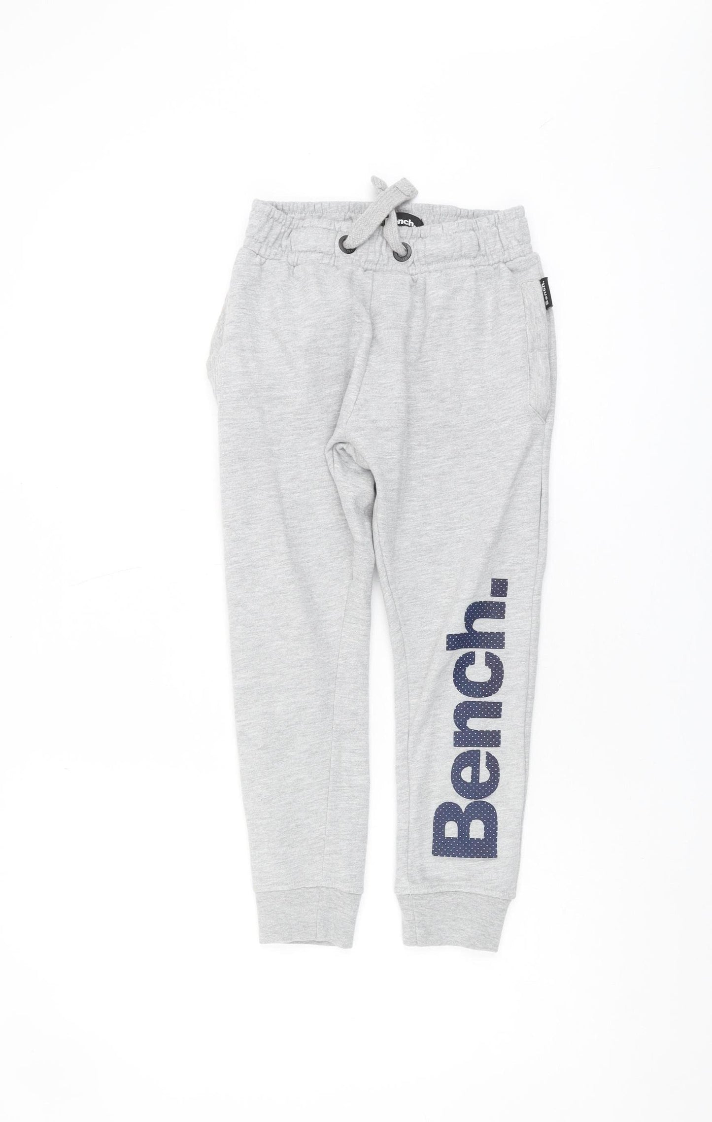 Bench Boys Grey Jogger Trousers, 10 Years, Casual Comfort
