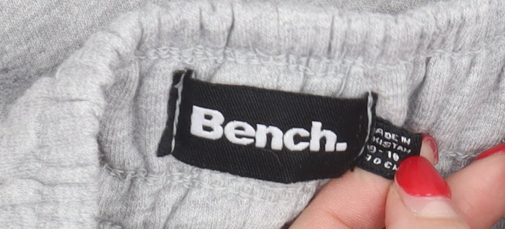 Bench Boys Grey Jogger Trousers, 10 Years, Casual Comfort