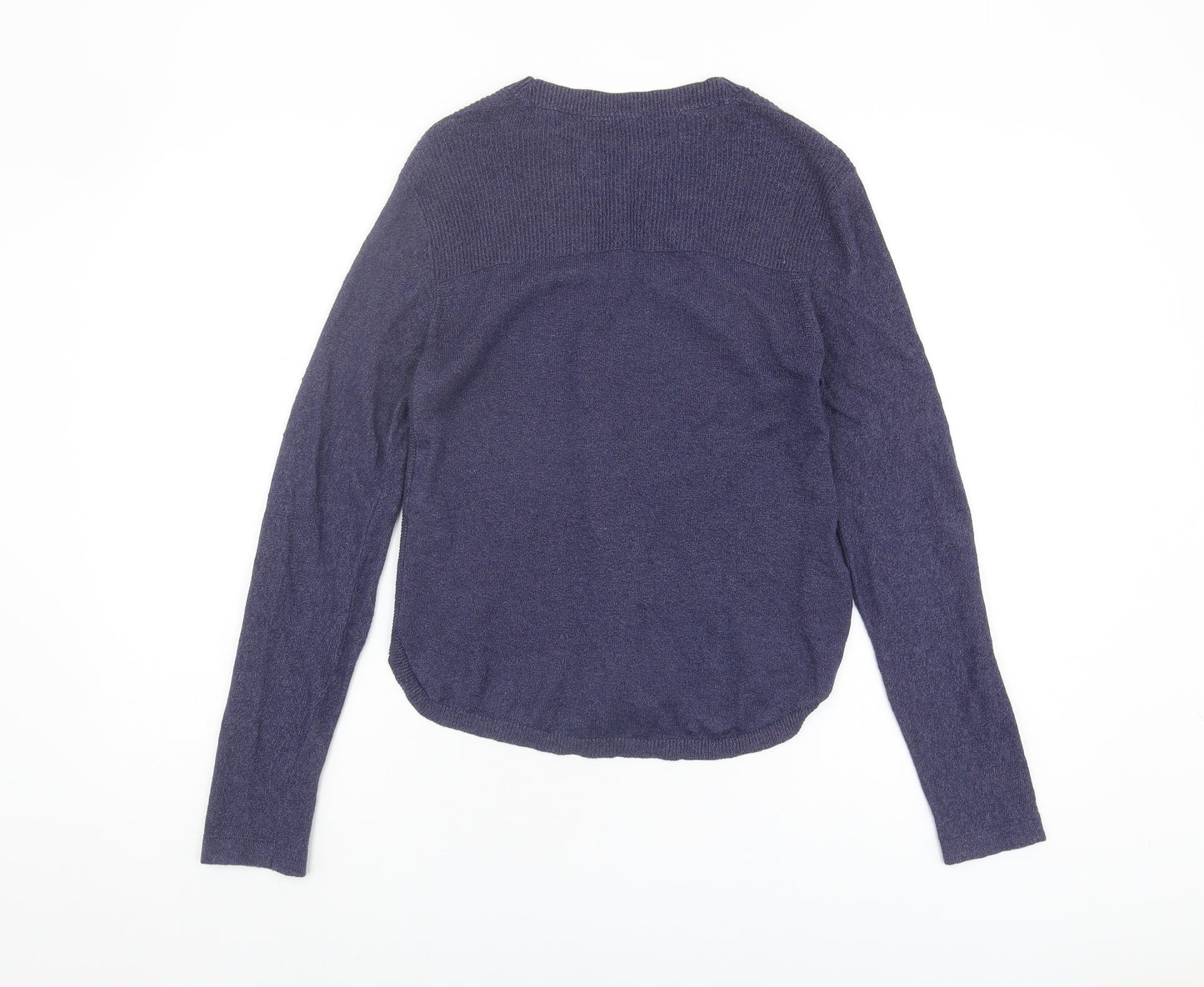 White Stuff Women's Blue Cardigan - Size 8, Lightweight
