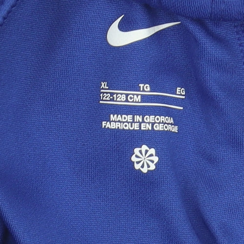 Nike Boys Blue Football Shorts XL Athletic Activewear