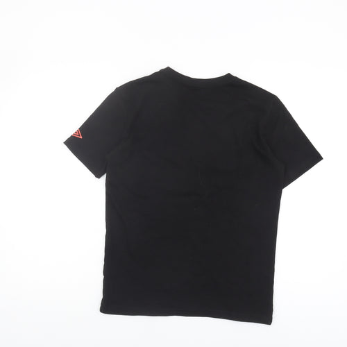 Umbro Unisex Black T-Shirt, Small, Casual Fit