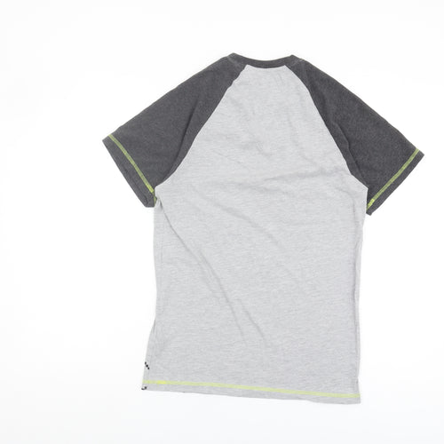 Character.com Simpsons Men Grey Graphic T-Shirt - Size S