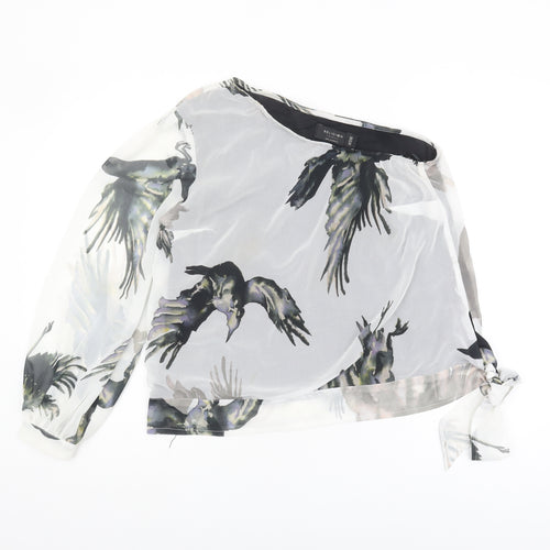 Religion Women's Multicoloured Cropped Blouse - Size 12