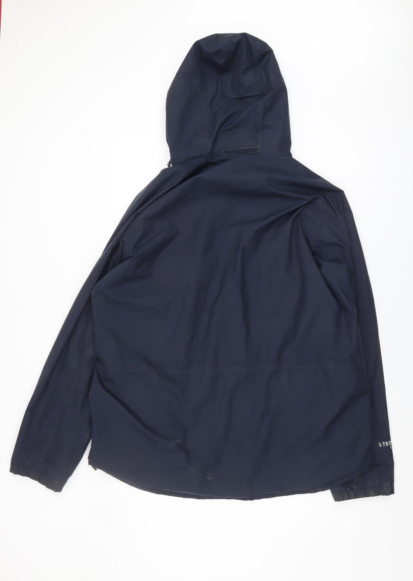 Peter Storm Men's Blue XL Hooded Waterproof Rain Coat