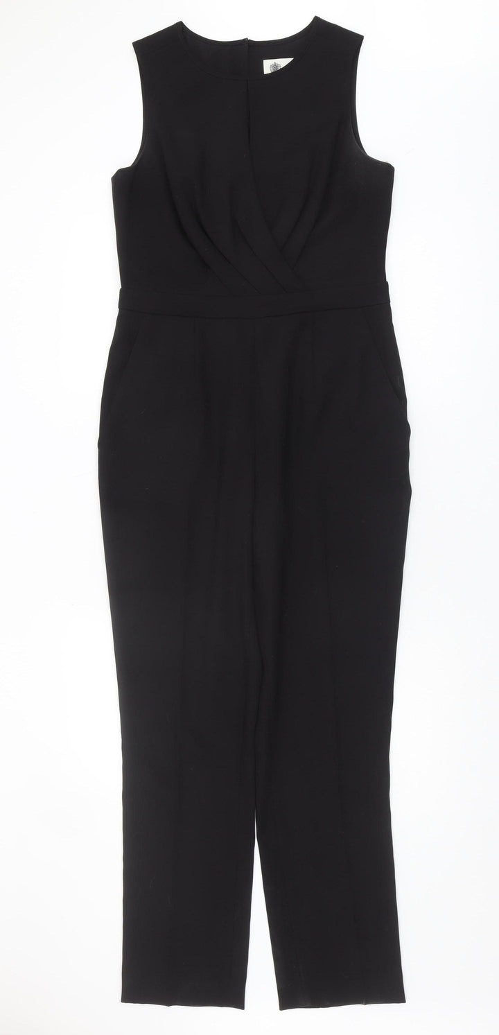 Austin Reed Women's Black Sleeveless Jumpsuit Size 12
