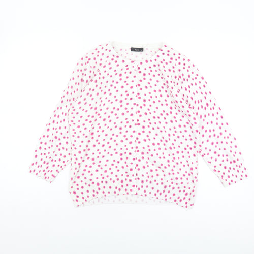 M&Co Women’s Pink Cardigan - Size 14