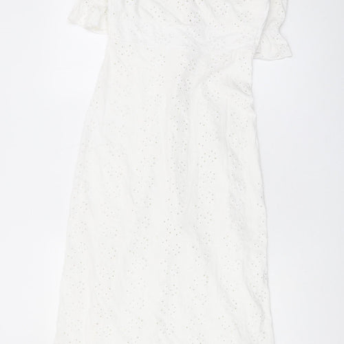 ASOS Women's White Maxi Dress Size 6