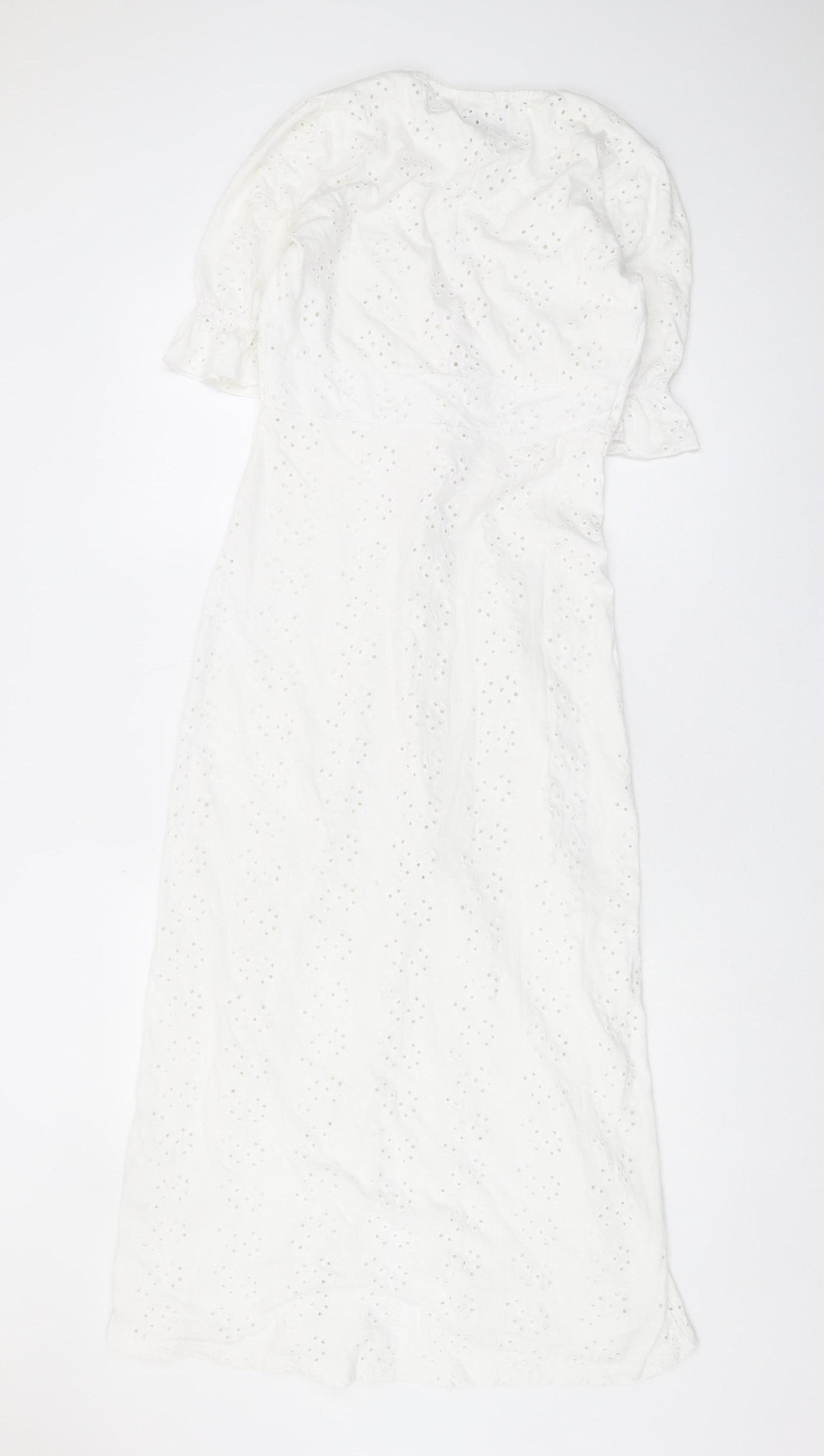 ASOS Women's White Maxi Dress Size 6
