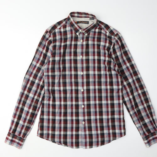 Ben Sherman Men's Multicoloured Check Shirt Size S