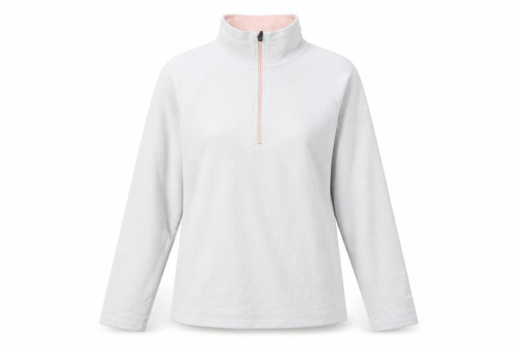 Front view of Trespass Women's Grey Pullover Hoodie, size M