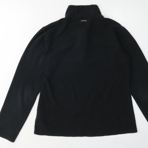 Columbia Women's Black Fleece 1/4 Zip Pullover Size S
