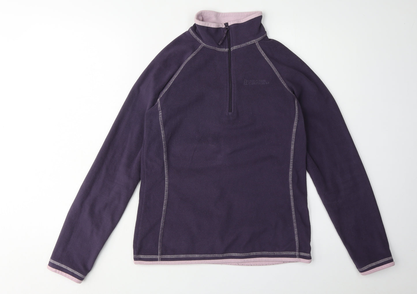 Mountain Warehouse Women's Purple Fleece Zip Sweatshirt