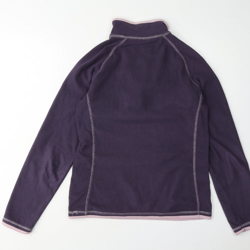 Mountain Warehouse Women's Purple Fleece Zip Sweatshirt