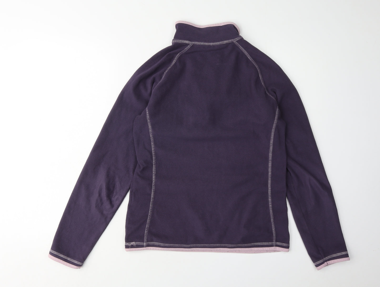 Mountain Warehouse Women's Purple Fleece Zip Sweatshirt