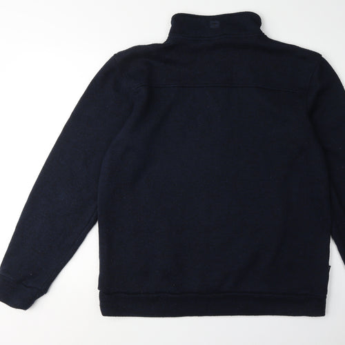 Mountain Warehouse Men's Black L Sweatshirt High Neck