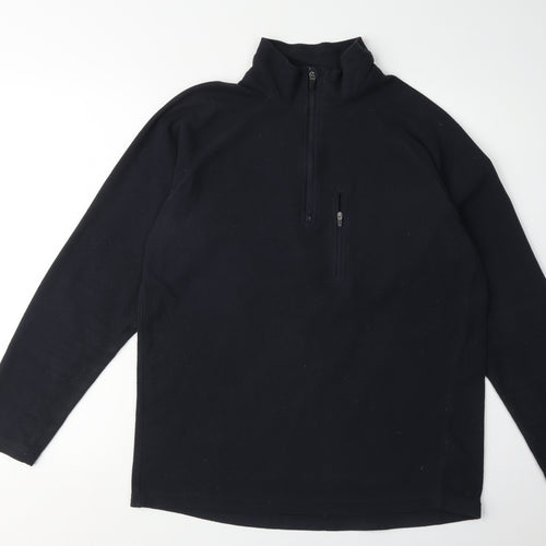 Peter Storm Men's Black S Fleece 1/4 Zip Outdoor