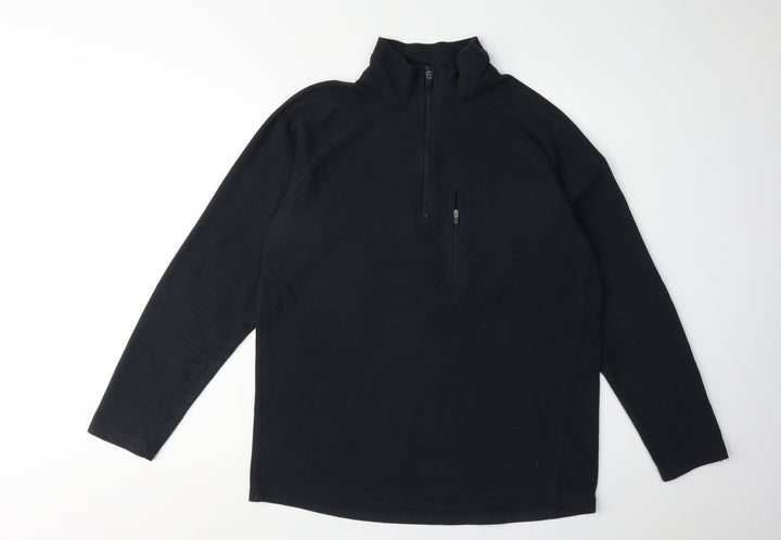 Peter Storm Men's Black S Fleece 1/4 Zip Outdoor