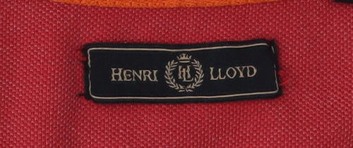 Henri Lloyd Boys Red Polo Shirt Short Sleeve 12-13 Years