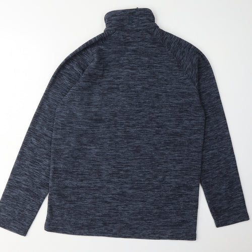 Mountain Warehouse Men's Blue 1/4 Zip Sweatshirt XS