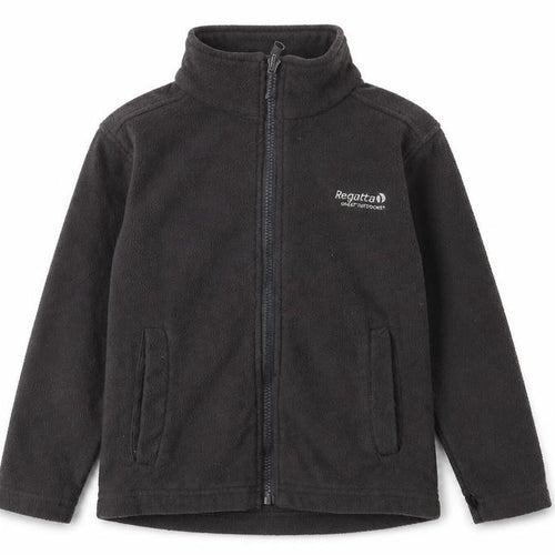 Regatta Boys Black Fleece Jacket 5-6 Years