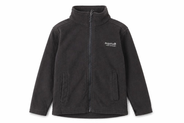 Regatta Boys Black Fleece Jacket 5-6 Years
