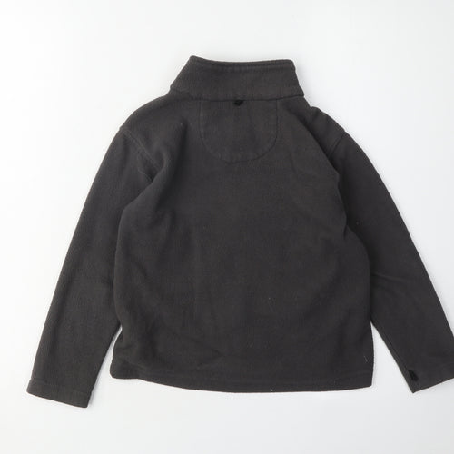 Regatta Boys Black Fleece Jacket 5-6 Years