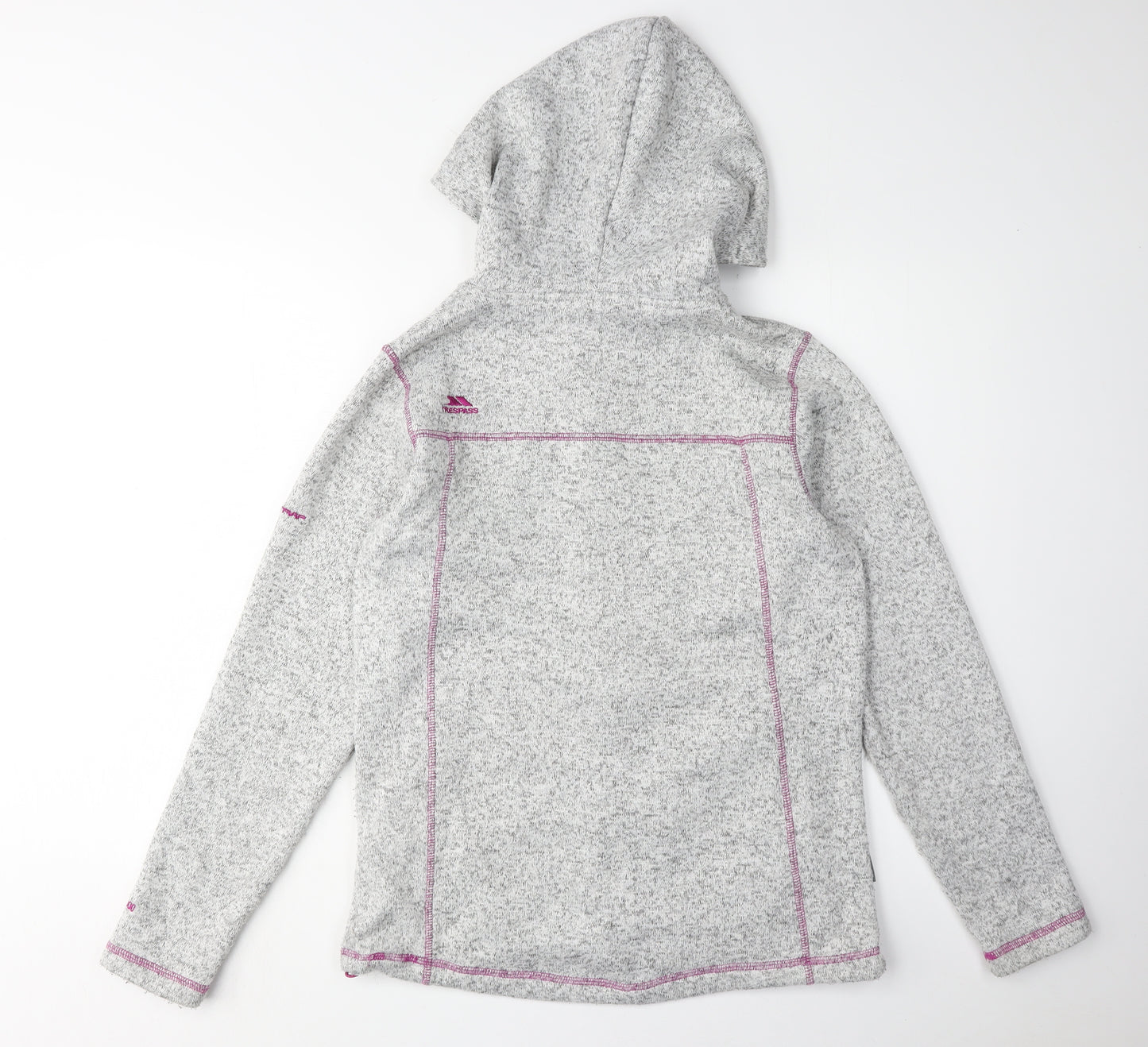 Trespass Women's Grey Hooded Jacket Size M
