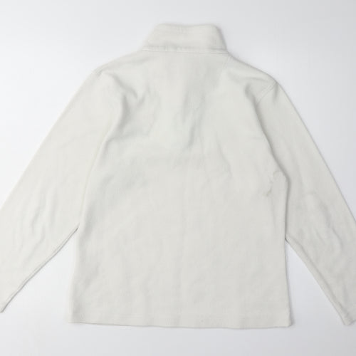 Regatta Women’s White Pullover Fleece Sweatshirt Size 10