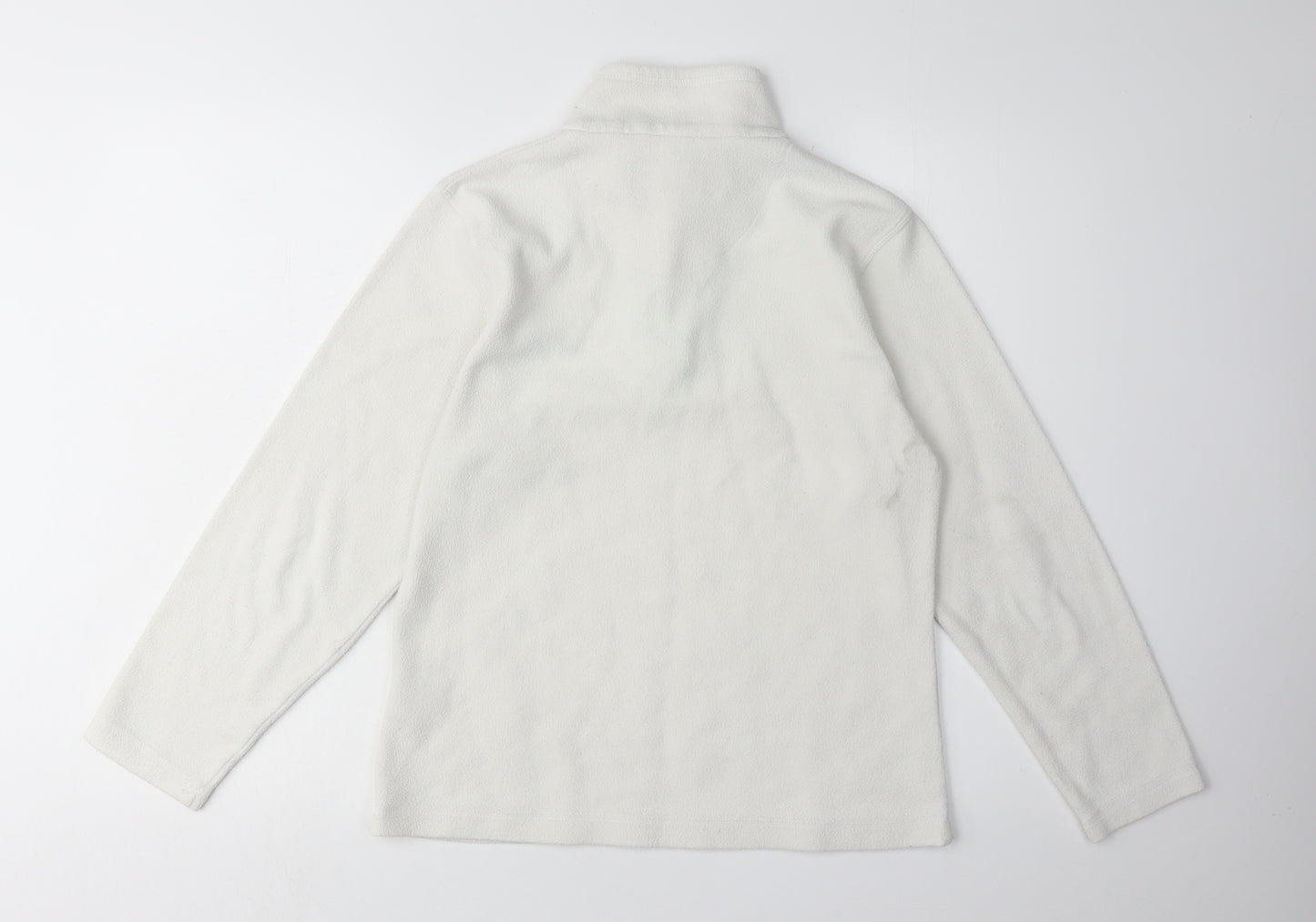 Regatta Women’s White Pullover Fleece Sweatshirt Size 10