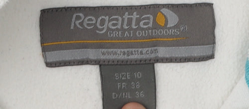 Regatta Women’s White Pullover Fleece Sweatshirt Size 10
