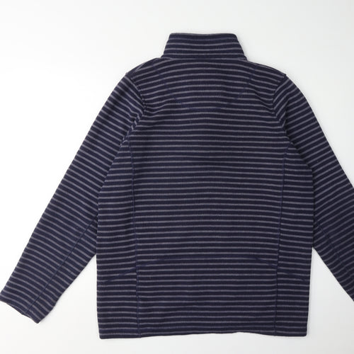 TOG TWENTY FOUR Men's Blue Striped Pullover Sweatshirt M