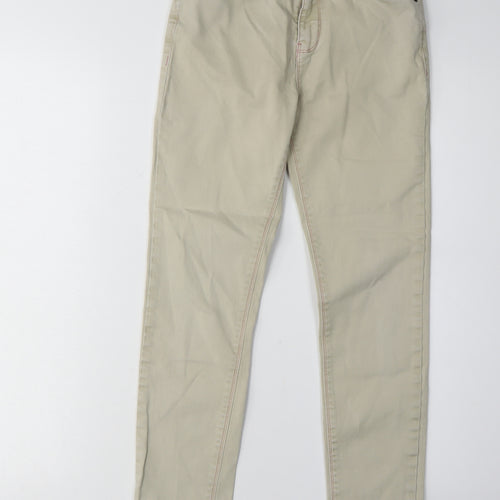 FatFace Girls Beige Straight Jeans 10-11 Years