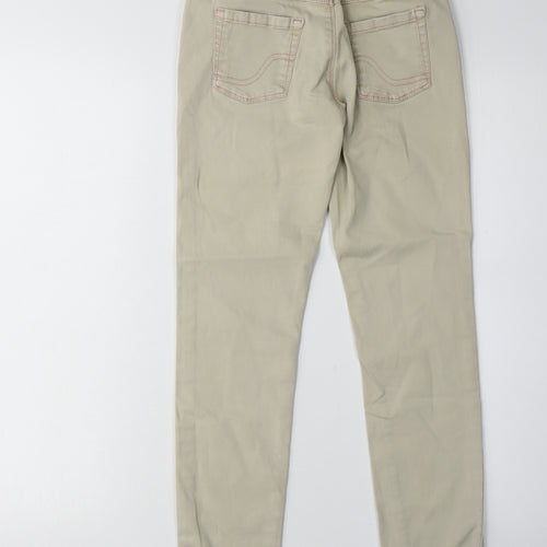 FatFace Girls Beige Straight Jeans 10-11 Years