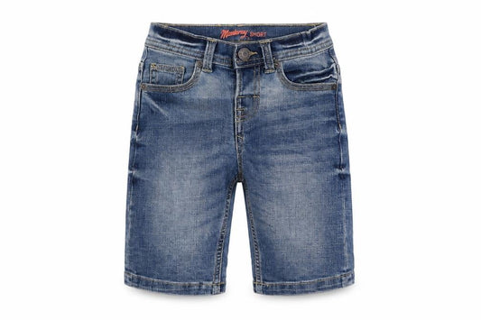 Mantaray Girls Blue Bermuda Denim Shorts, Size 4 Years, Casual Wear