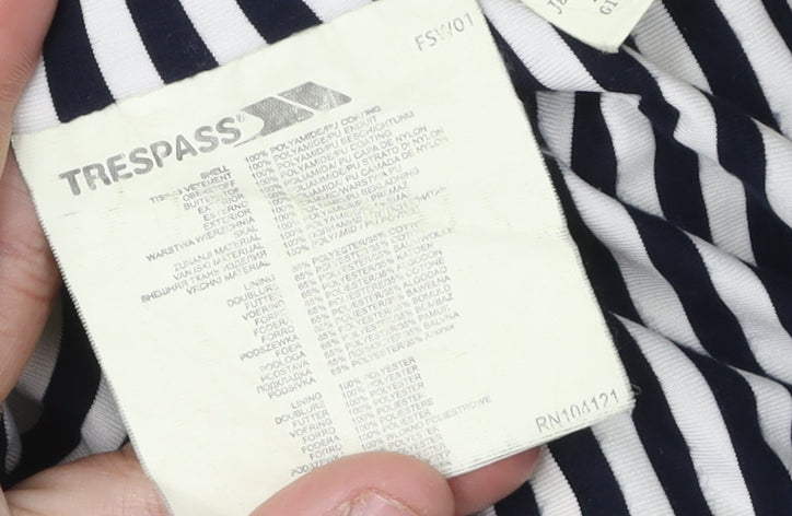 Trespass Women's Yellow Waterproof Rain Coat Size 12