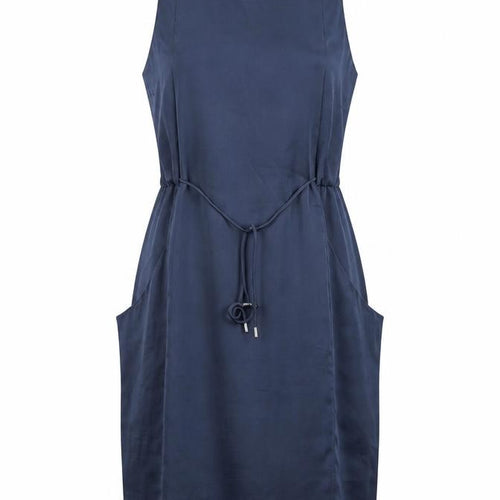 Whistles Women's Blue Sleeveless Dress UK 8