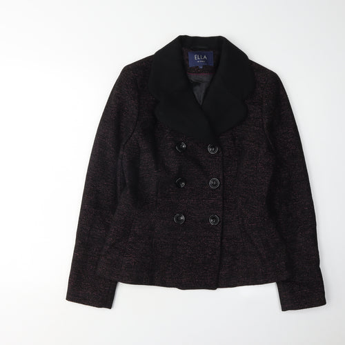 Ella by Viyella Women's Black Size 12 Blazer