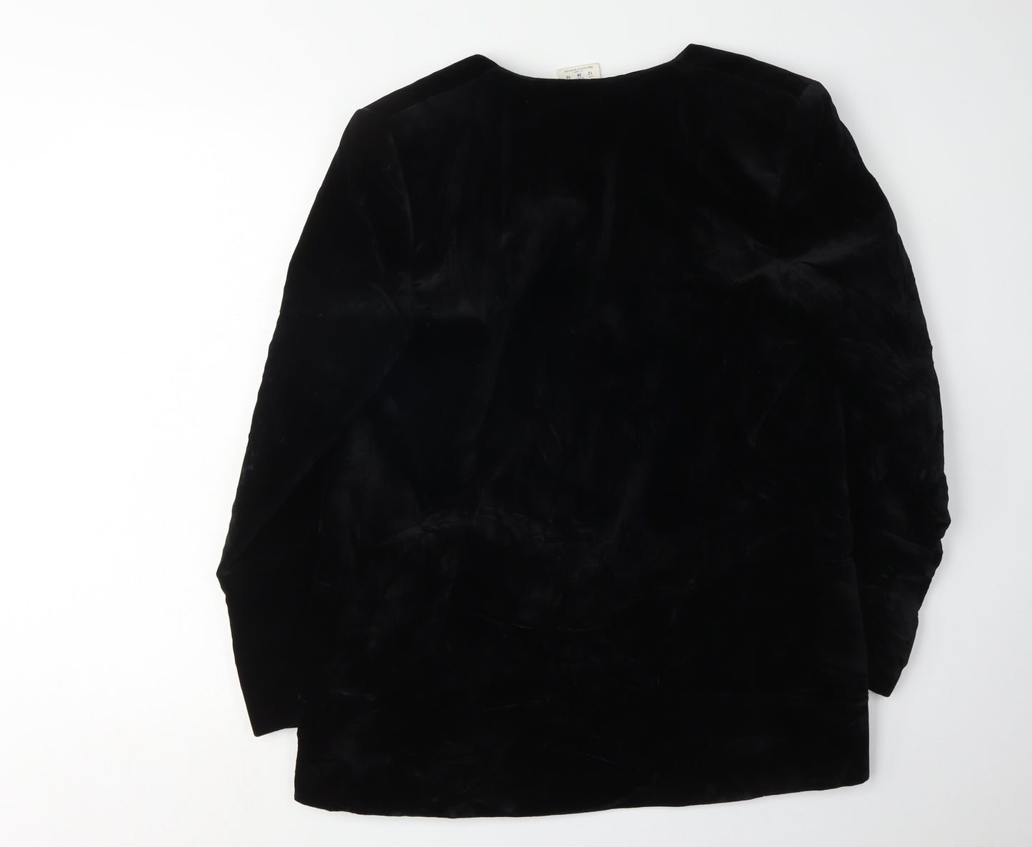 Alexon Women's Black Velvet Suit Jacket Size 12