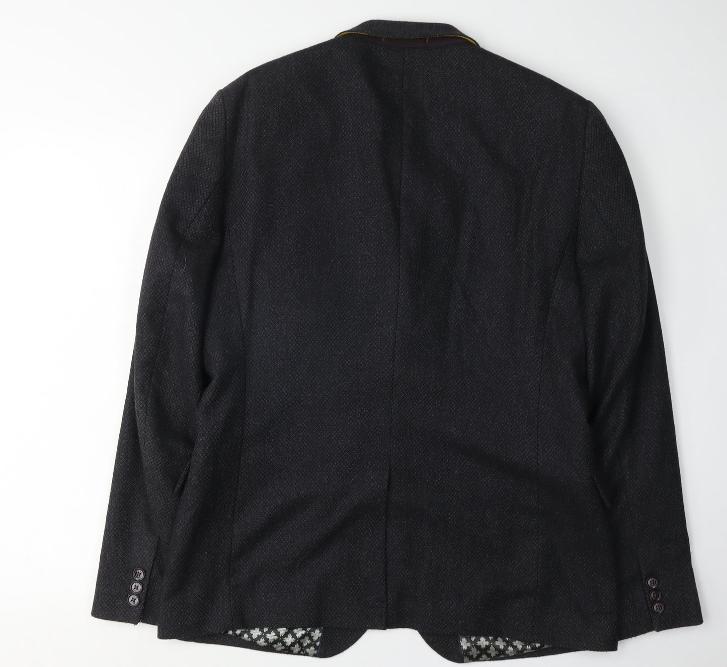 Ted Baker Men's Black Slim Fit Blazer Jacket Size 4