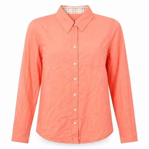 Gap Women's Pink XS Button-Up Shirt, Casual Spring Wear