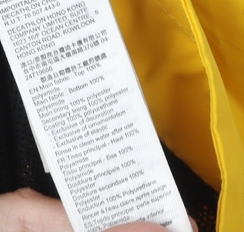 Decathlon Boys Yellow Lightweight Hiking Jacket 10-11 Years