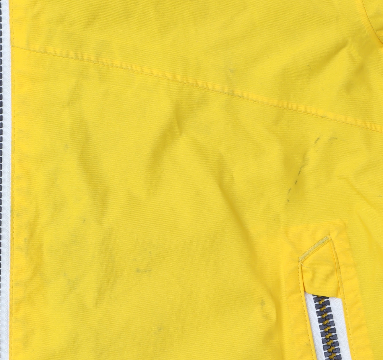Decathlon Boys Yellow Lightweight Hiking Jacket 10-11 Years