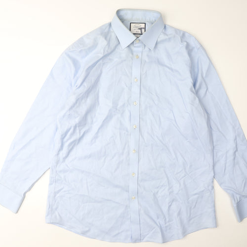 Charles Tyrwhitt Men's Blue Slim Fit Dress Shirt