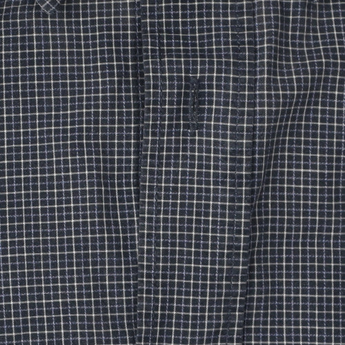 Maine New England Men's Blue Check Shirt - Size S