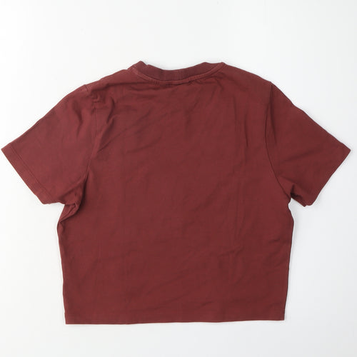 Collusion Women's Brown T-Shirt Size 10